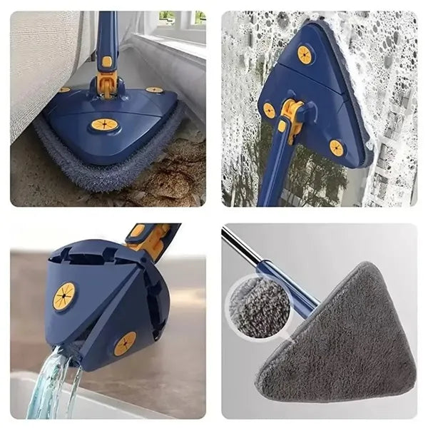 Turbo glava tuša i Trouglasti mop za podove PAPAJA COMBO